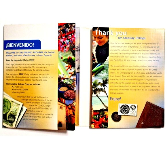 Complete Spanish Level 1 First Edition 2006 Onlingo 3CD Set - VERY GOOD … - Picture 2 of 4